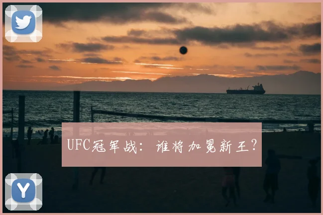 UFC冠军战：谁将加冕新王？