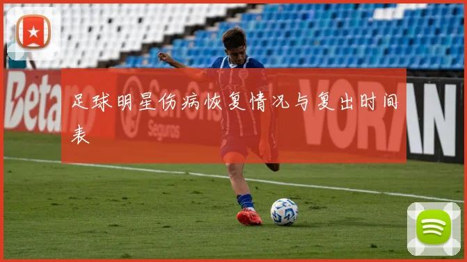 足球明星伤病恢复情况与复出时间表